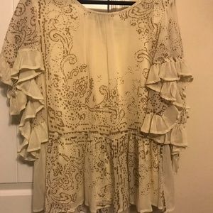 Ladies dressy blouse plus size